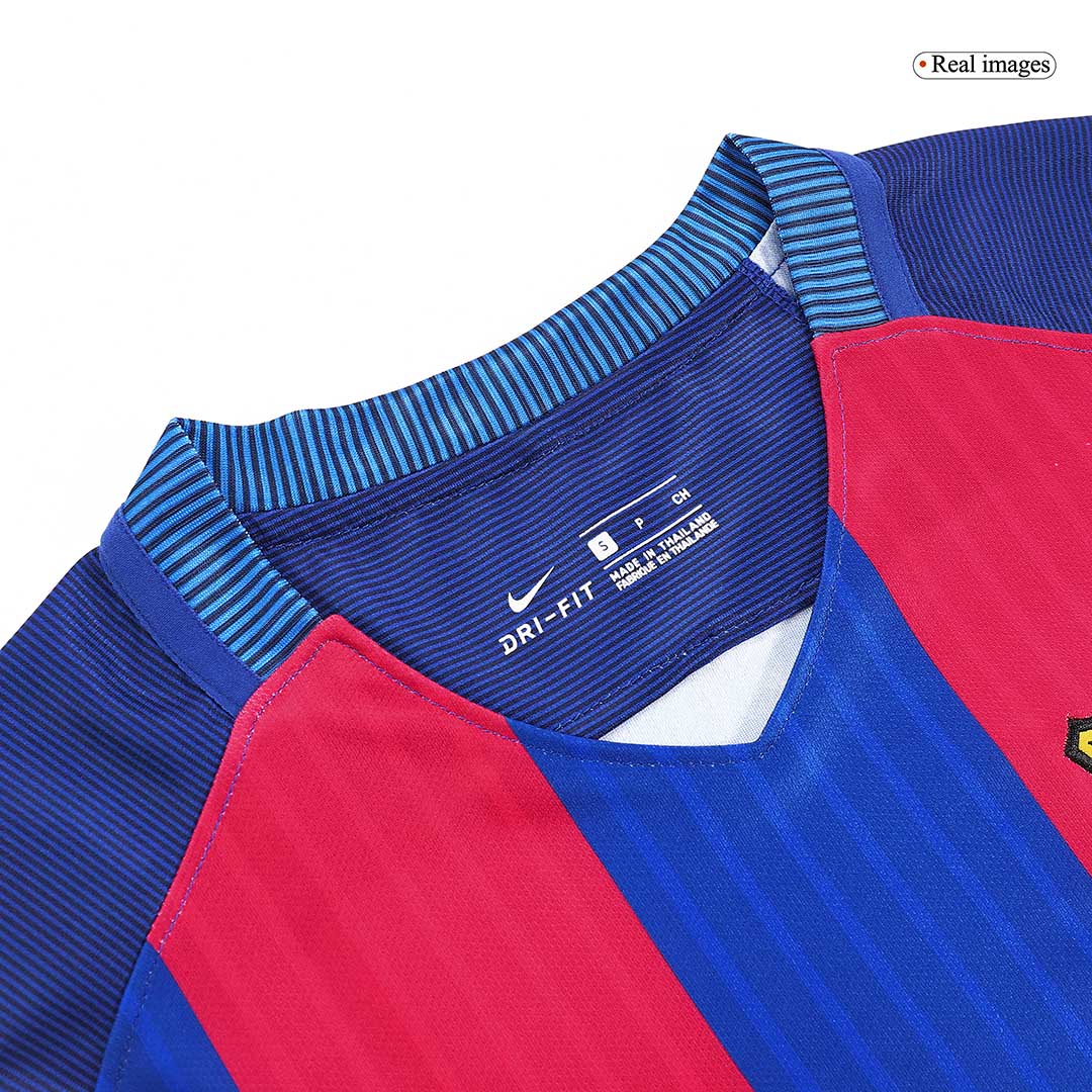 Retro 2016/17 Barcelona Home Soccer Jersey