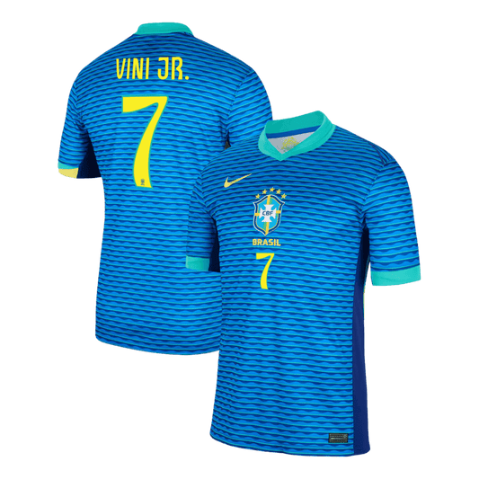 VINI JR. #7 Brazil Away Soccer Jersey Copa America 2024