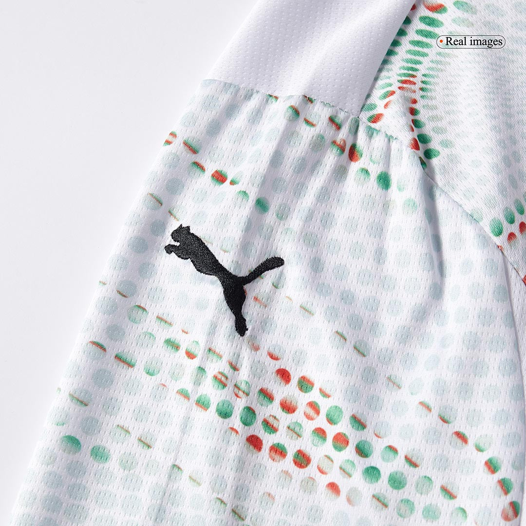 Portugal Away Long Sleeve Soccer Jersey 2025 White