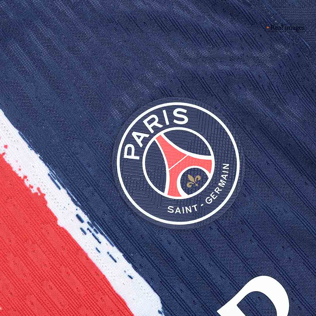Authentic KVARATSKHELIA #7 Soccer Jersey PSG Home Shirt 2024/25 - UCL