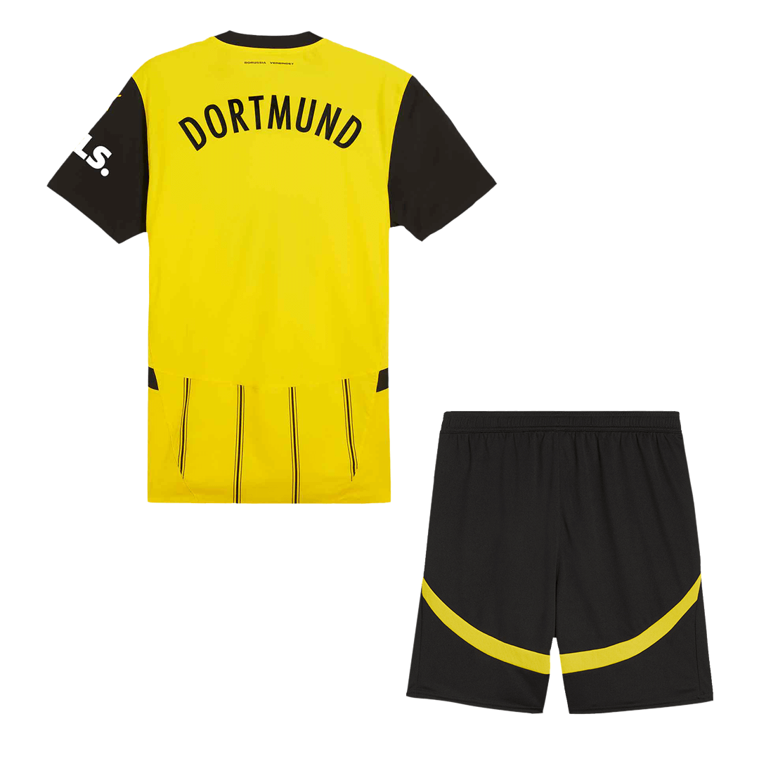 Borussia Dortmund Home Soccer Jersey Kit(Jersey+Shorts) 2024/25