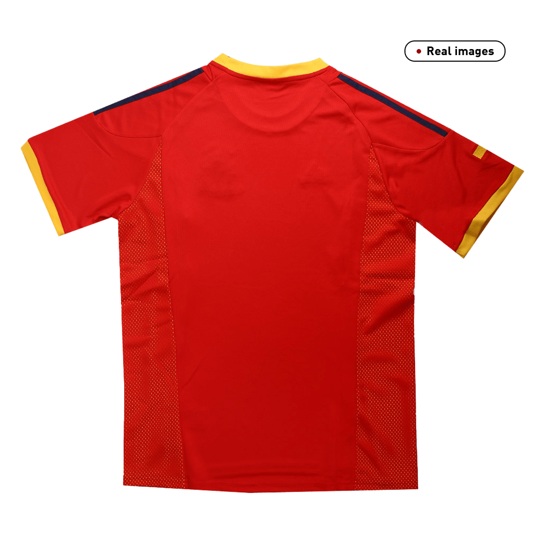 Retro 2002 Spain Home Soccer Jersey