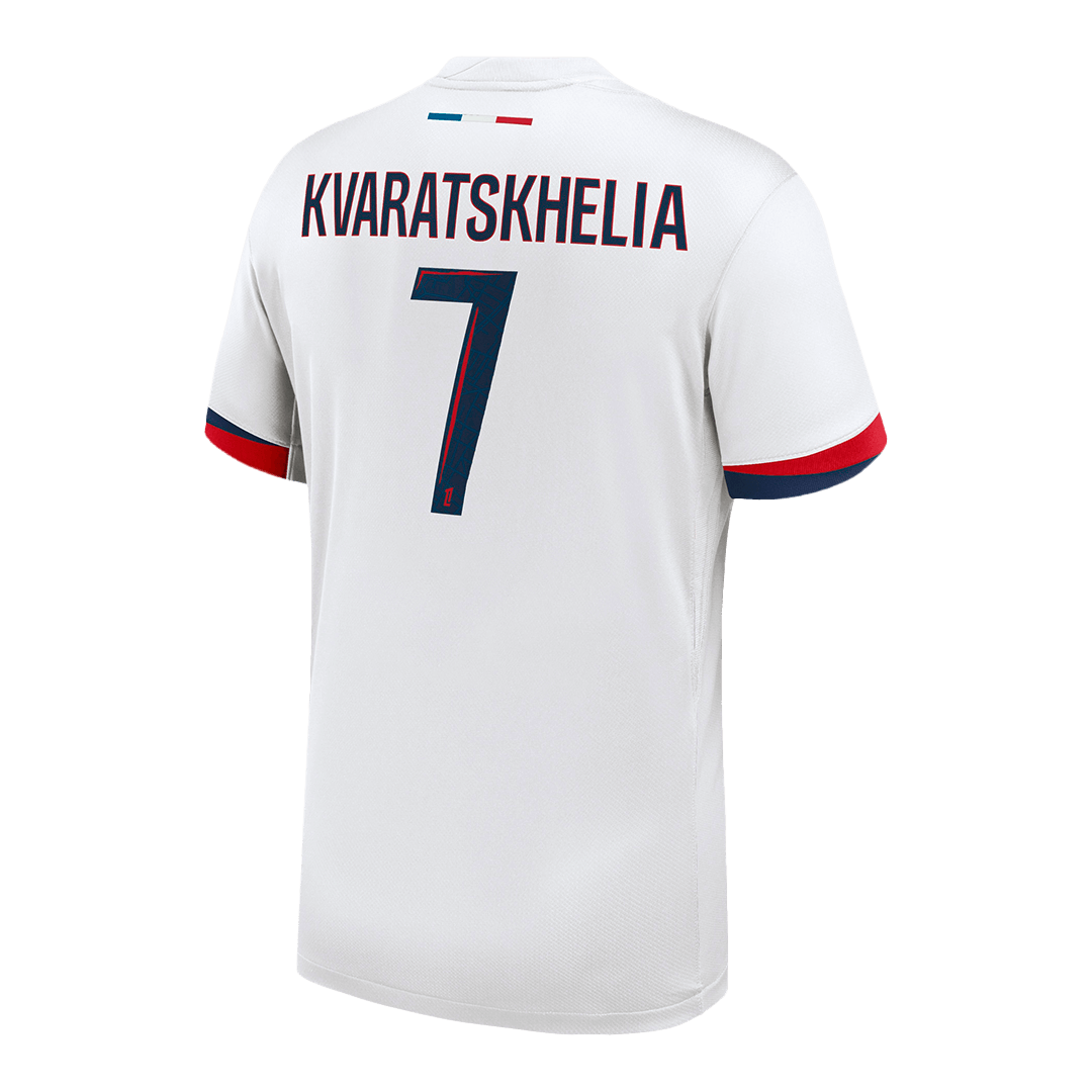 PSG Jersey Custom KVARATSKHELIA #7 Soccer Jersey Away 2024/25