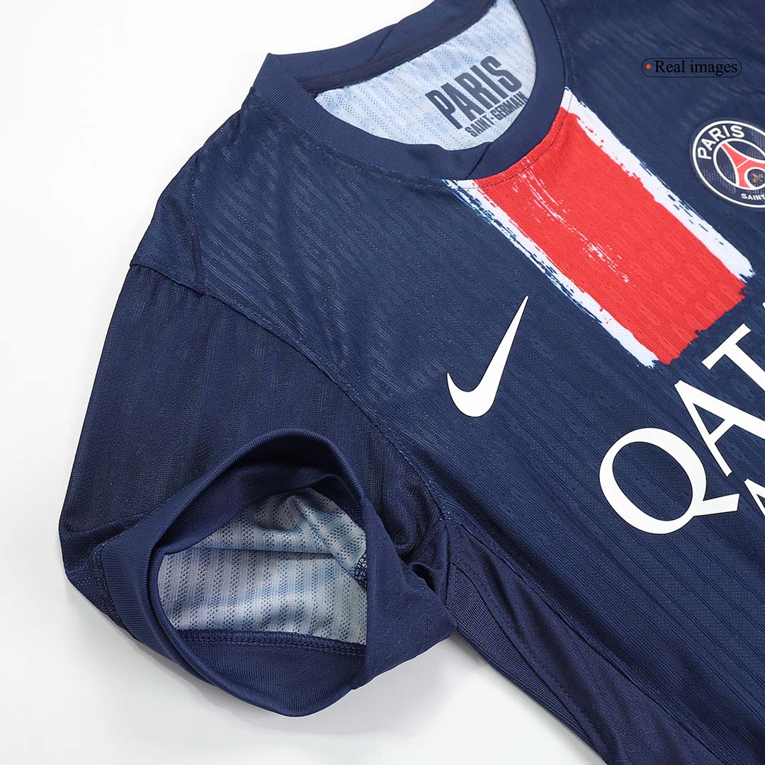Authentic KVARATSKHELIA #7 Soccer Jersey PSG Home Shirt 2024/25 - UCL