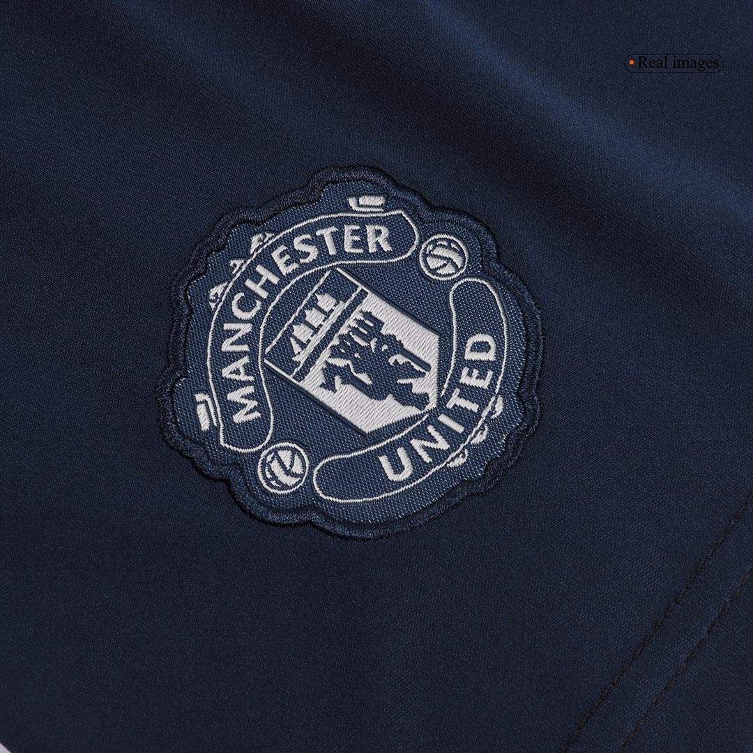Men's Manchester United Away Soccer Jersey Kit (Shirt+Shorts) 2024/25