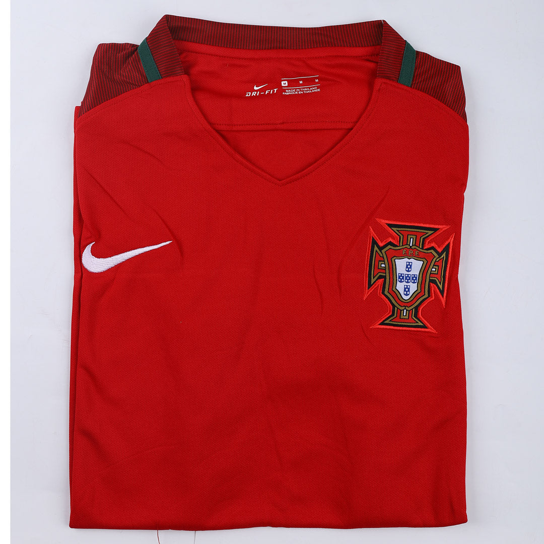 Retro 2016 Portugal Home Soccer Jersey