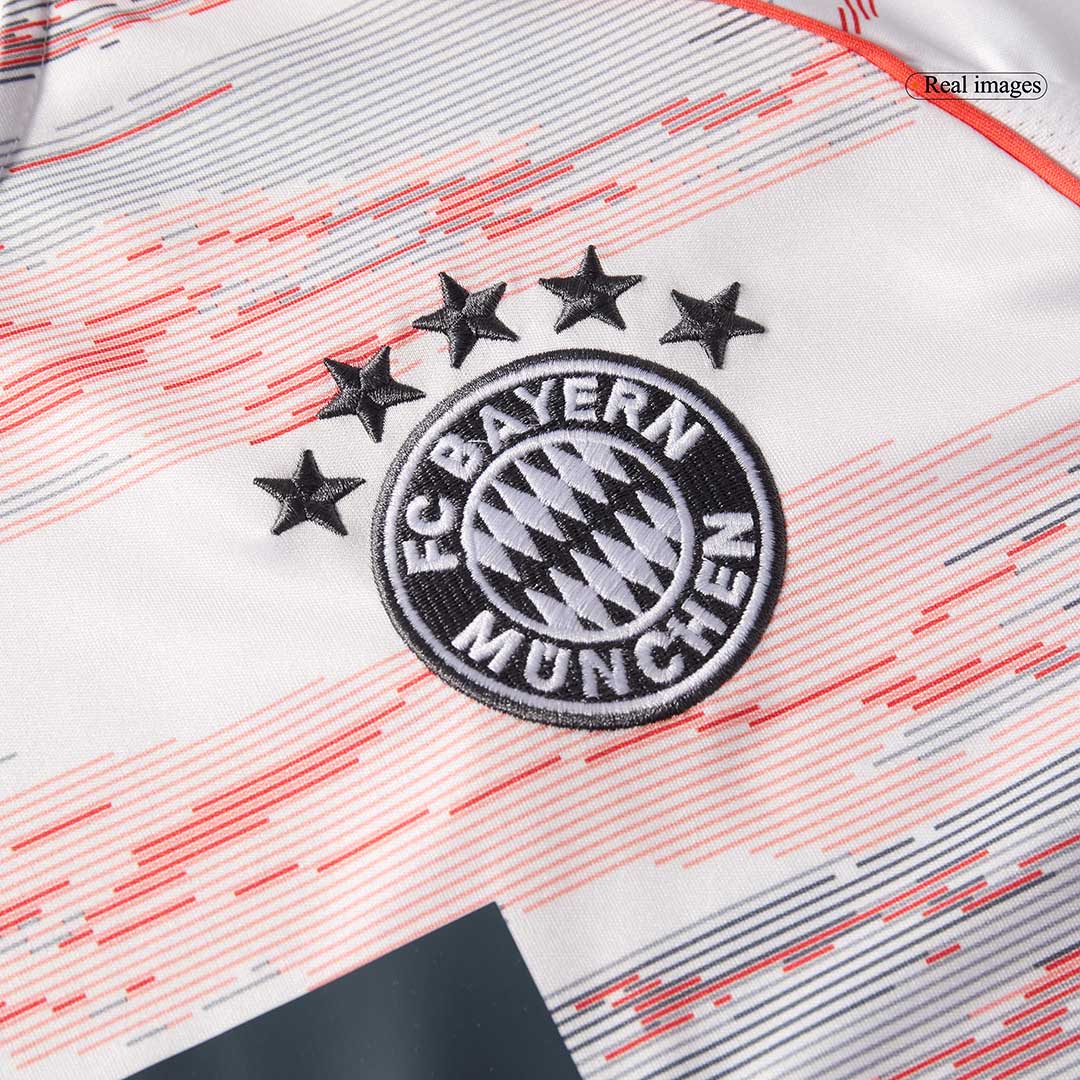 MÜLLER  #25 Bayern Munich Away Soccer Jersey 2025/26 White