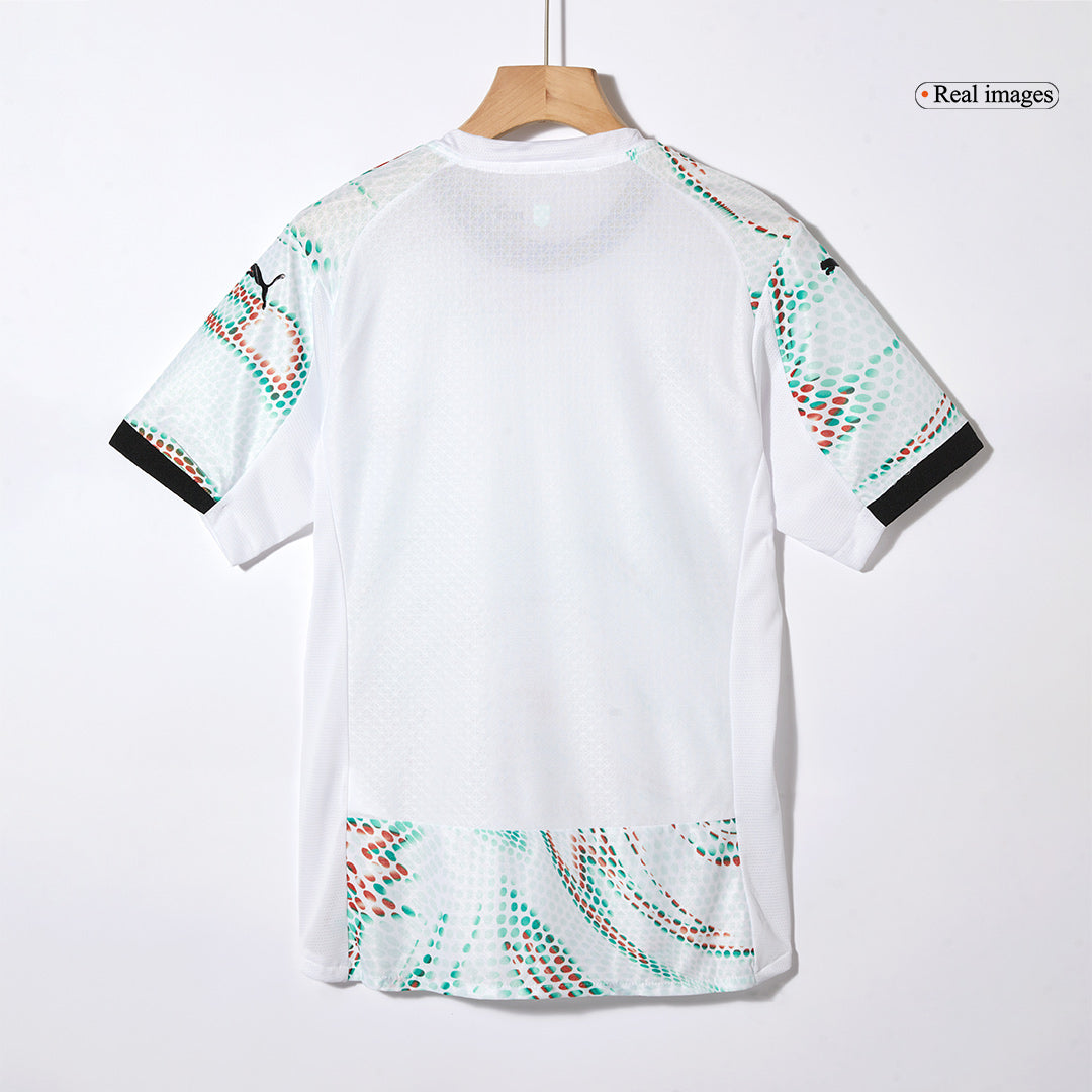 RONALDO #7 Authentic Portugal Away Soccer Jersey 2025 White