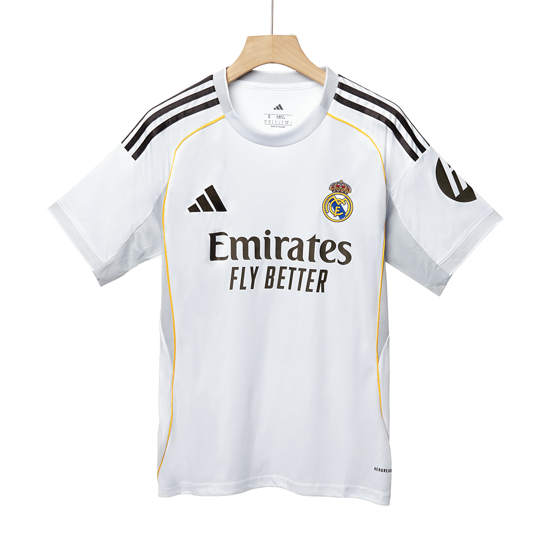 BELLINGHAM #5 Real Madrid Home Soccer Jersey 2025/26