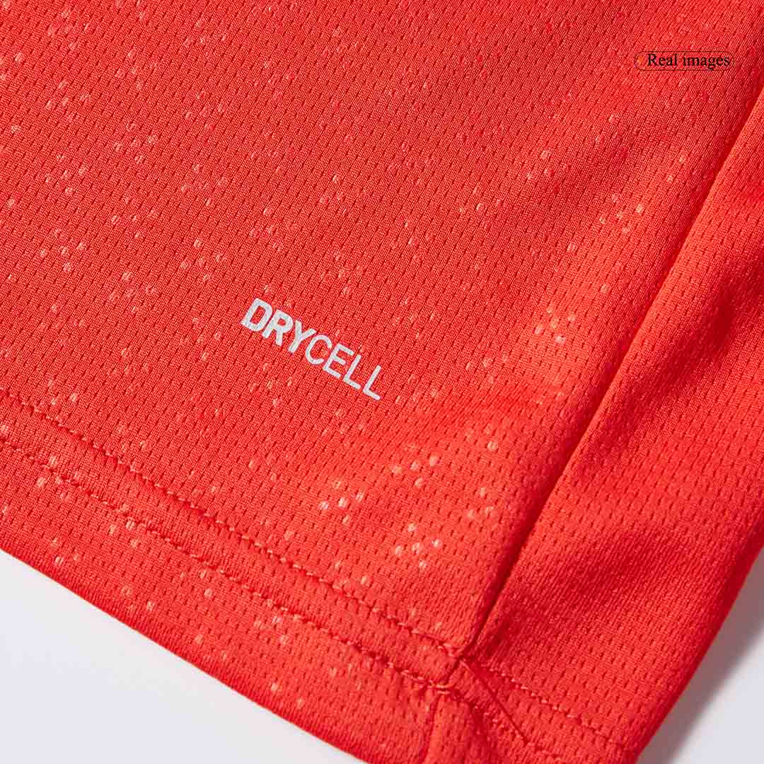 RONALDO #7 Portugal Home Long Sleeve Soccer Jersey 2025 Red