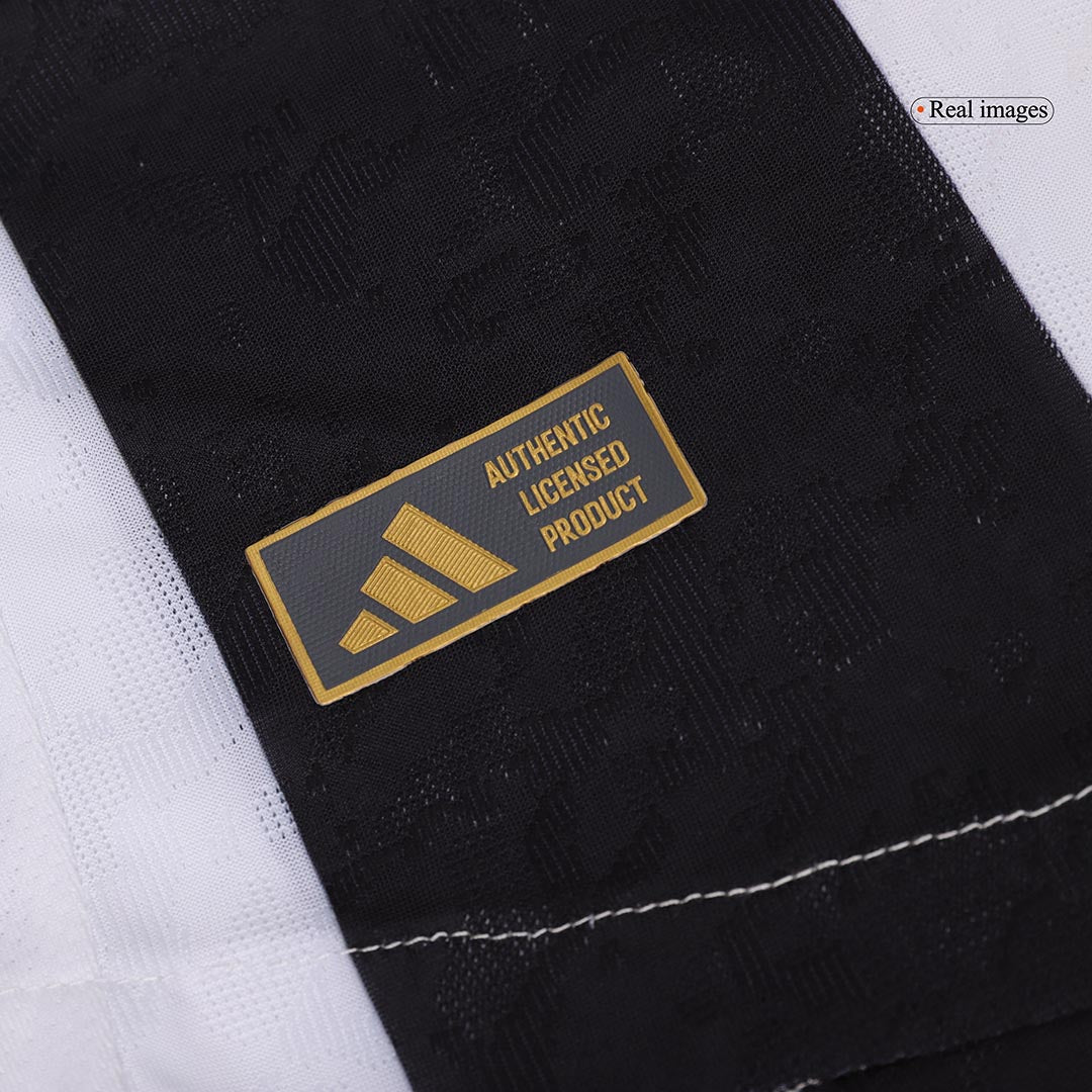 Authentic  VLAHOVIĆ  #9 Juventus Home Soccer Jersey 2024/25 - Save The Children Sponsor