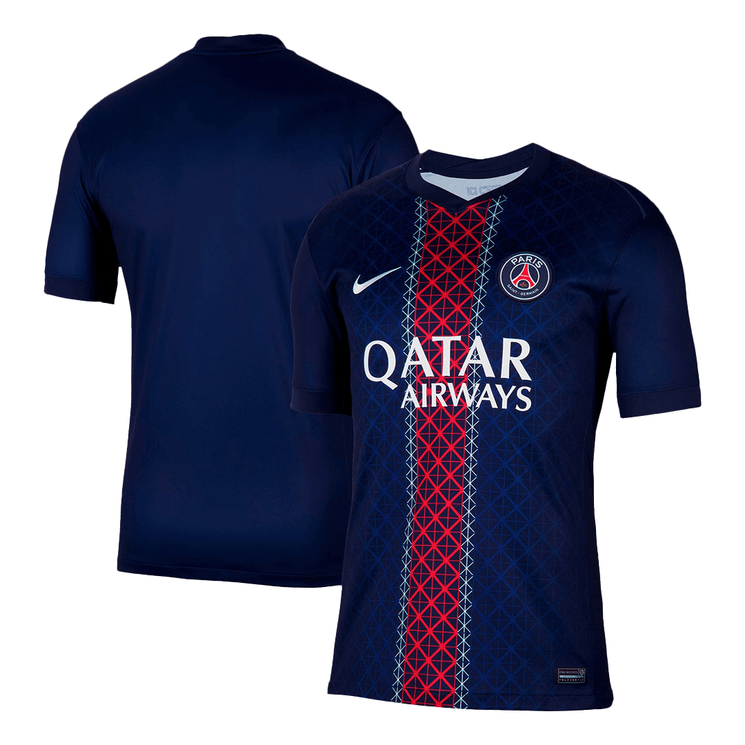PSG Soccer Jersey Home Custom Shirt 2025/26 Jersey
