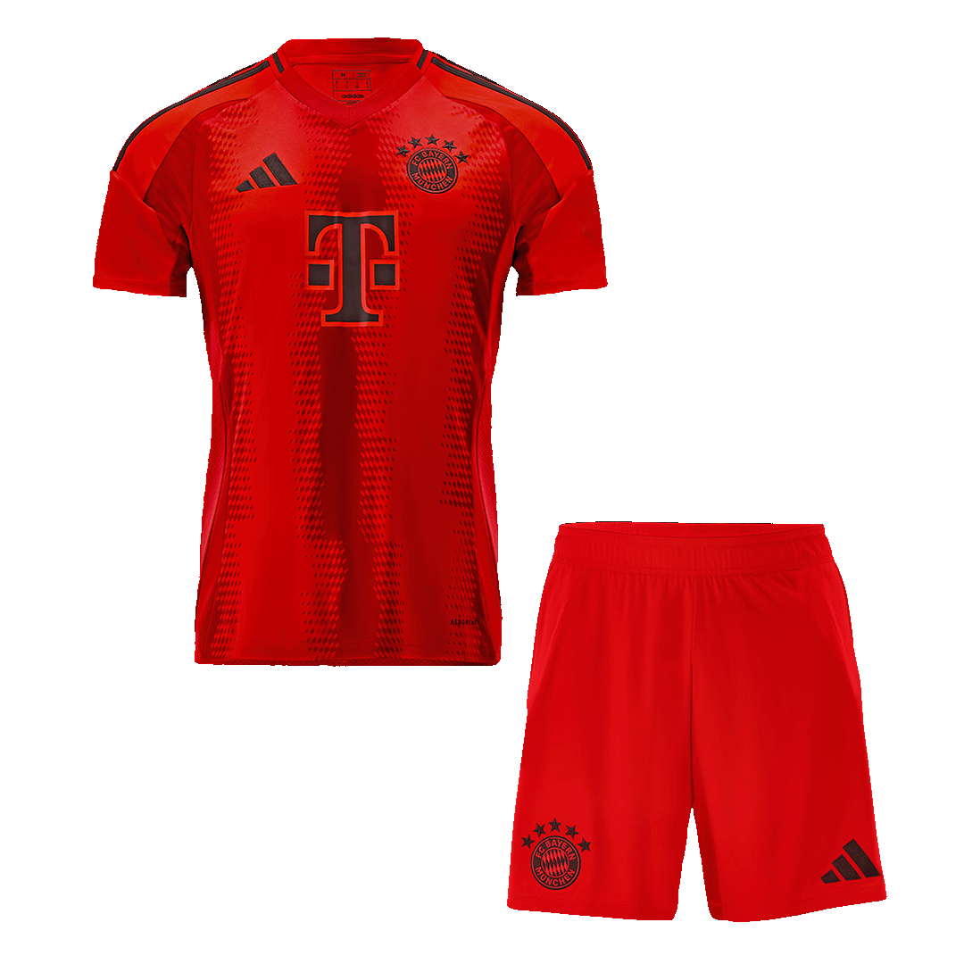 Bayern Munich Home Soccer Jersey Kit(Jersey+Shorts) 2024/25