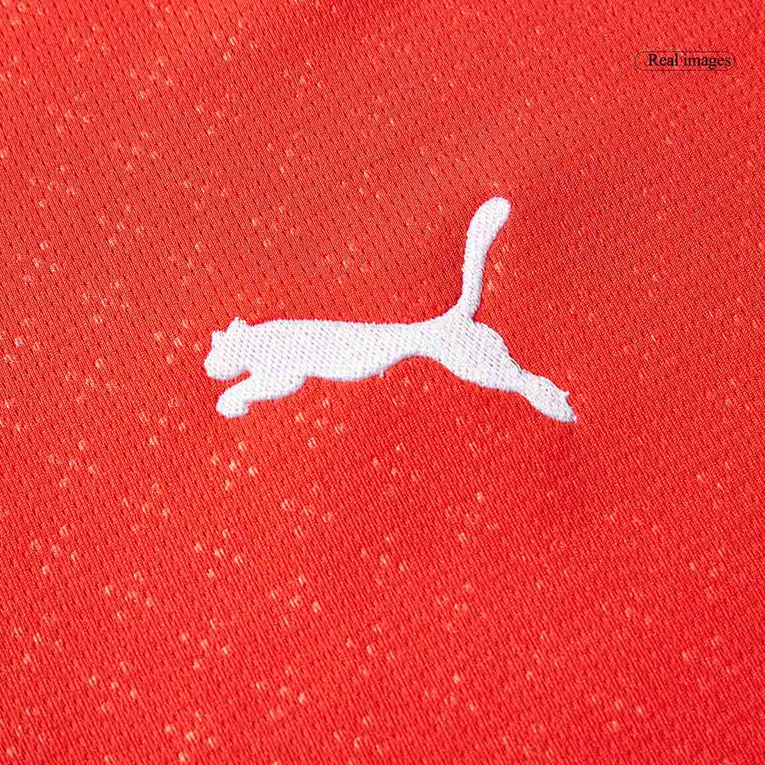 RONALDO #7 Portugal Home Long Sleeve Soccer Jersey 2025 Red