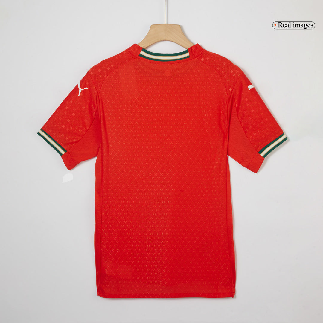 Authentic Portugal Home Soccer Jersey 2025 Red