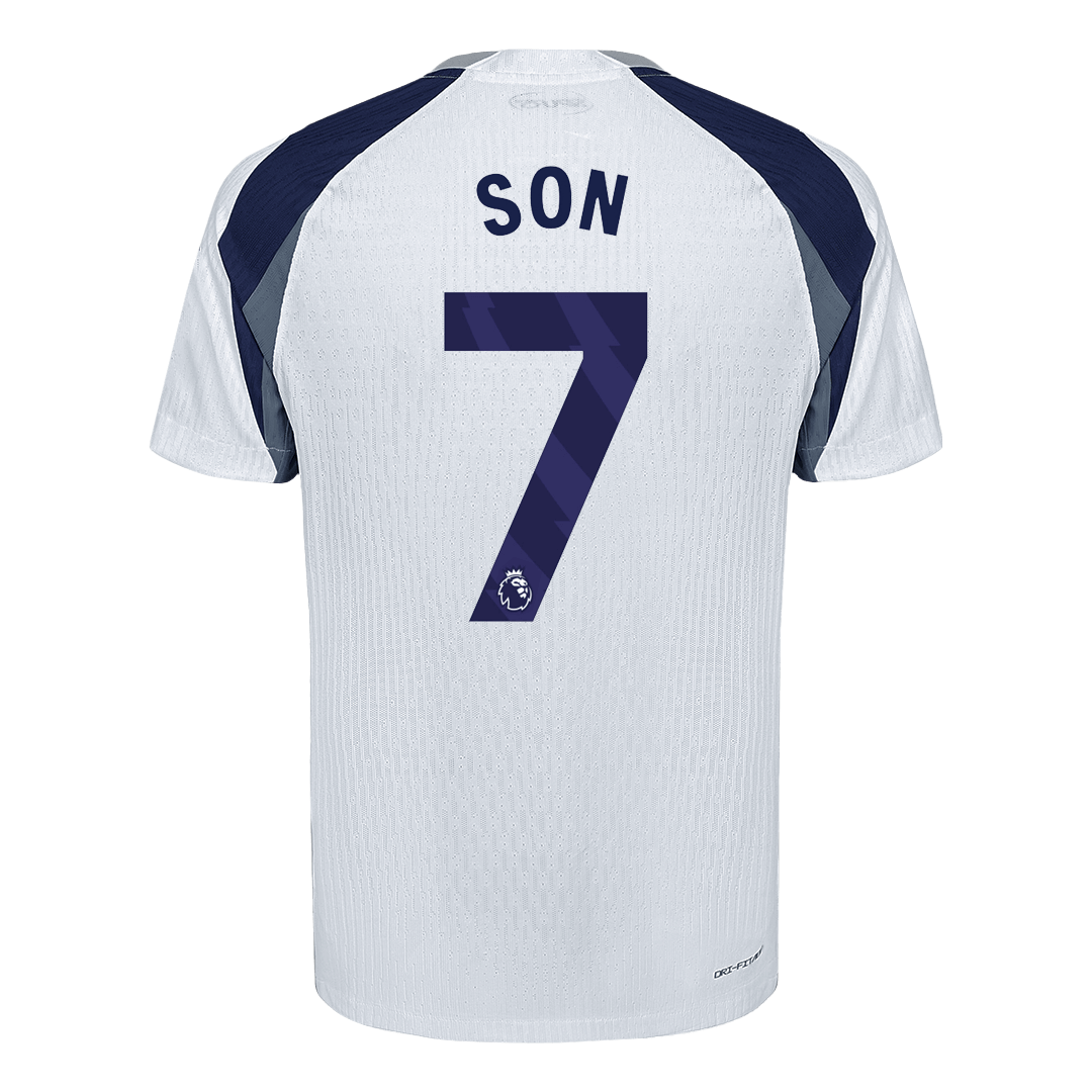Authentic SON #7 Soccer Jersey Tottenham Hotspur Home Shirt 2025/26