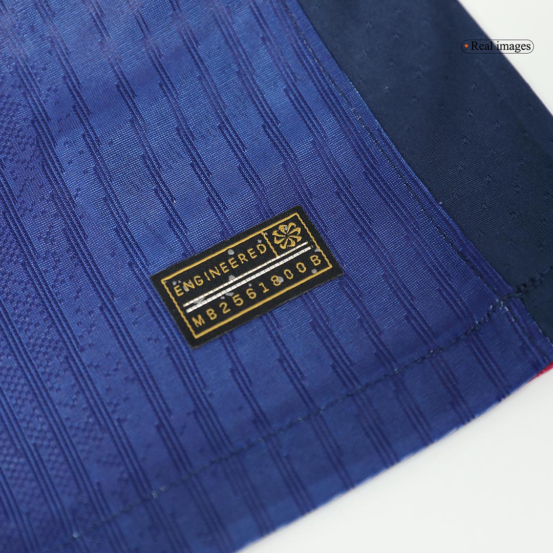 RAPHINHA #11 Authentic Barcelona Home Soccer Jersey 2024/25 Red&Blue - UCL (Spotify Logo Without Text)