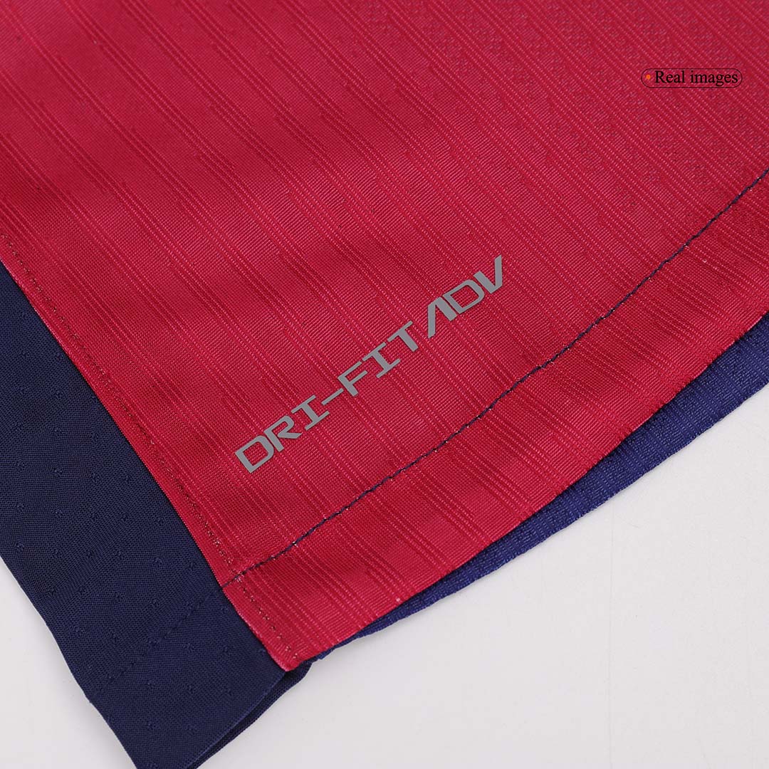 RAPHINHA #11 Authentic Barcelona Home Soccer Jersey 2024/25 Red&Blue - UCL