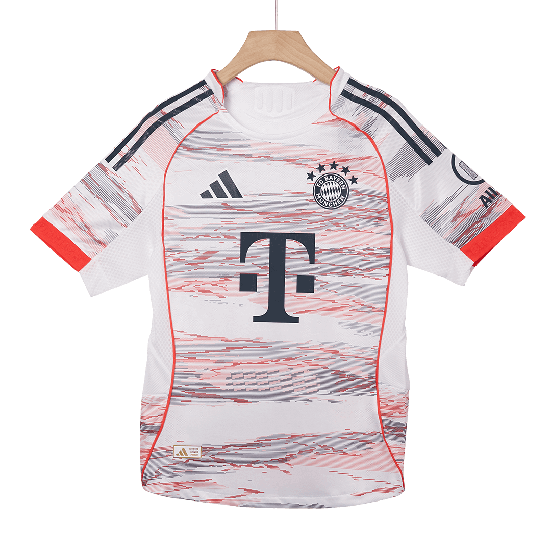 Authentic MÜLLER #25 Soccer Jersey Bayern Munich Away Shirt 2025/26