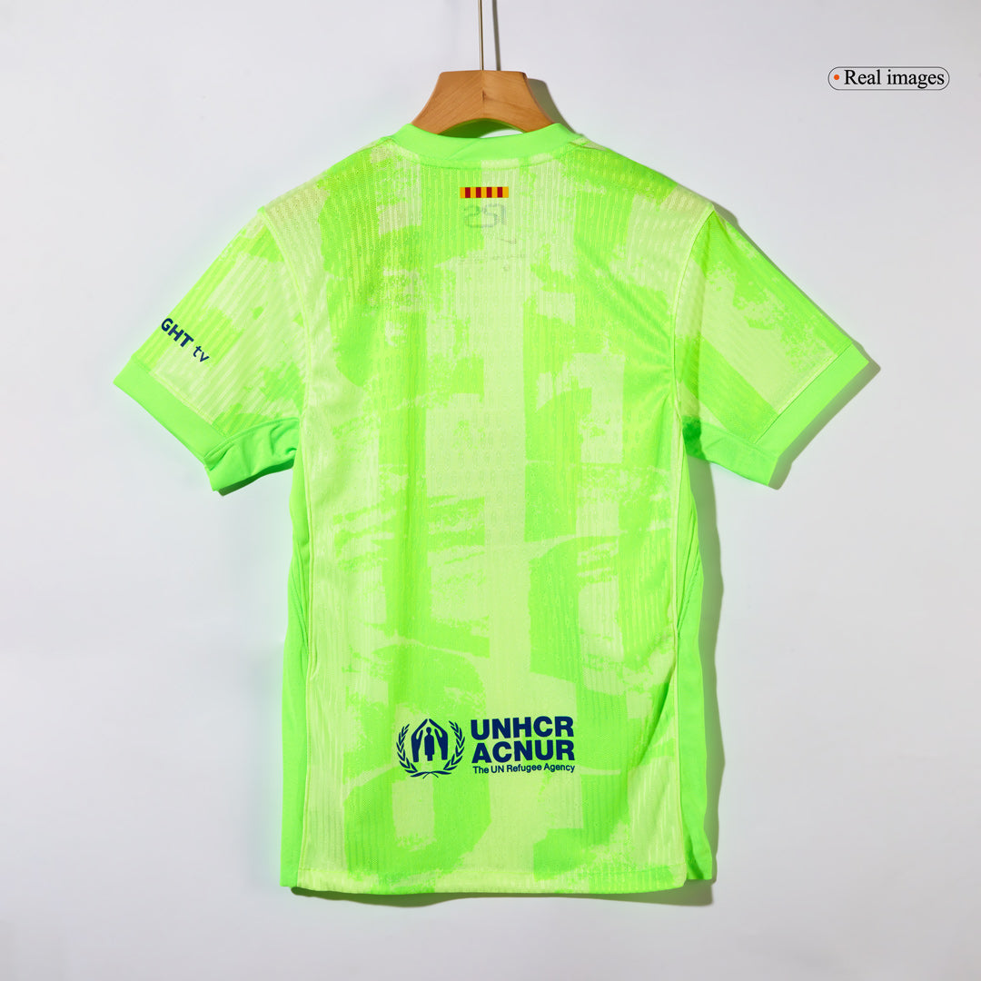 Authentic Barcelona Third Away Soccer Jersey 2024/25 - UCL£¨Spotify Logo Without Text£©