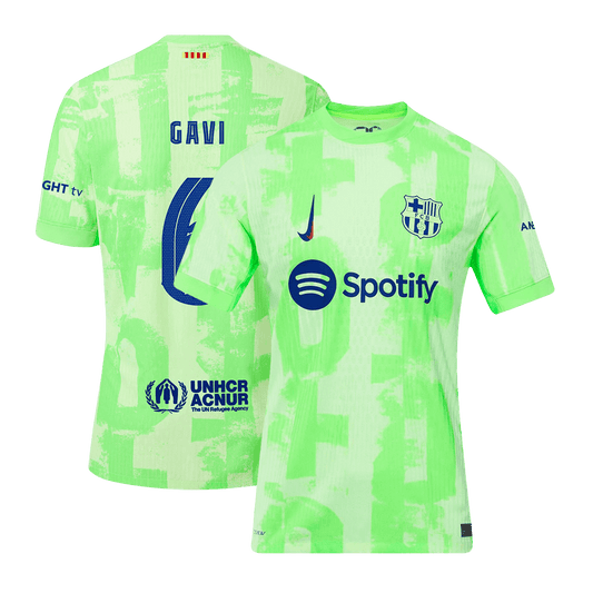 Authentic GAVI #6 Barcelona Third Away Soccer Jersey 2024/25 - UCL