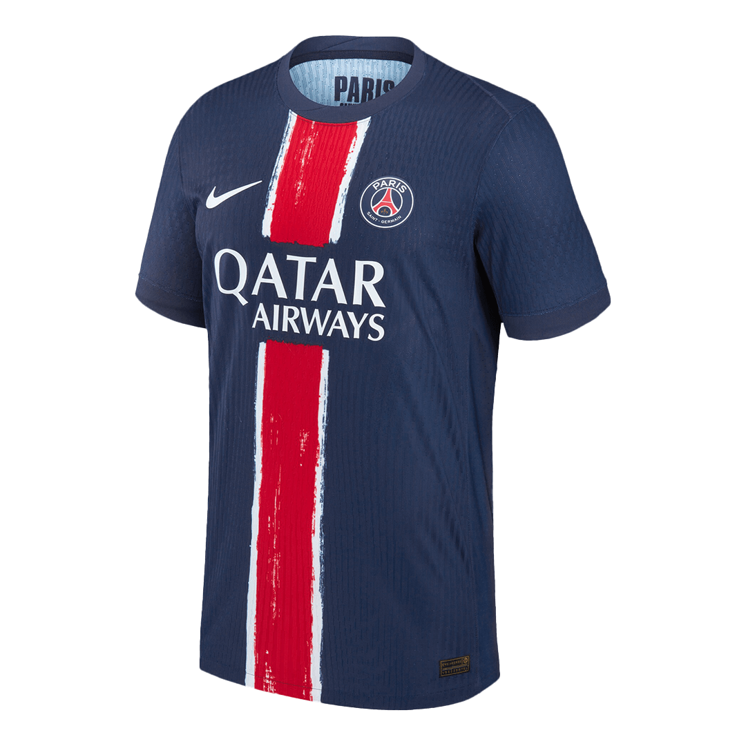 Authentic KVARATSKHELIA #7 Soccer Jersey PSG Home Shirt 2024/25 - UCL