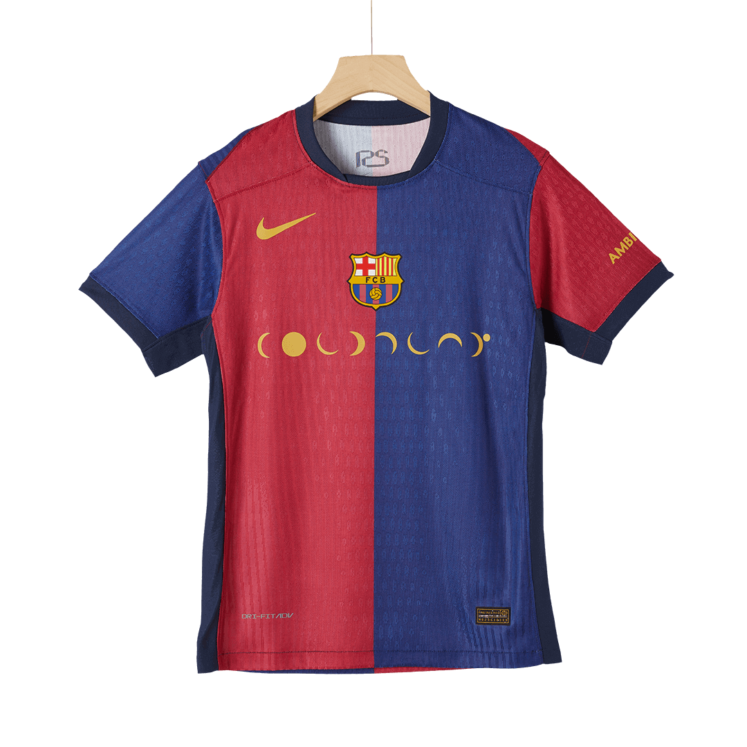 Authentic Barcelona X COLDPLAY Home Soccer Jersey 2024/25