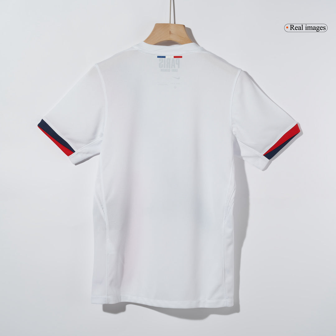 KVARATSKHELIA #7 PSG Soccer Jersey Away Custom Shirt 2024/25 - UCL