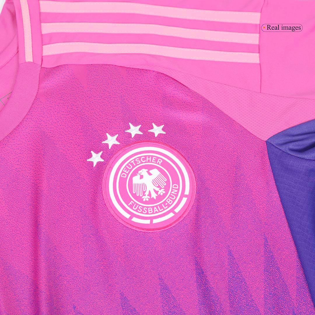 M?LLER #13 Germany Away Soccer Jersey Euro 2024