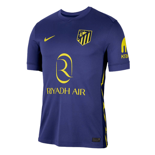 Atletico Madrid Soccer Jersey Away Custom Shirt 2025/26