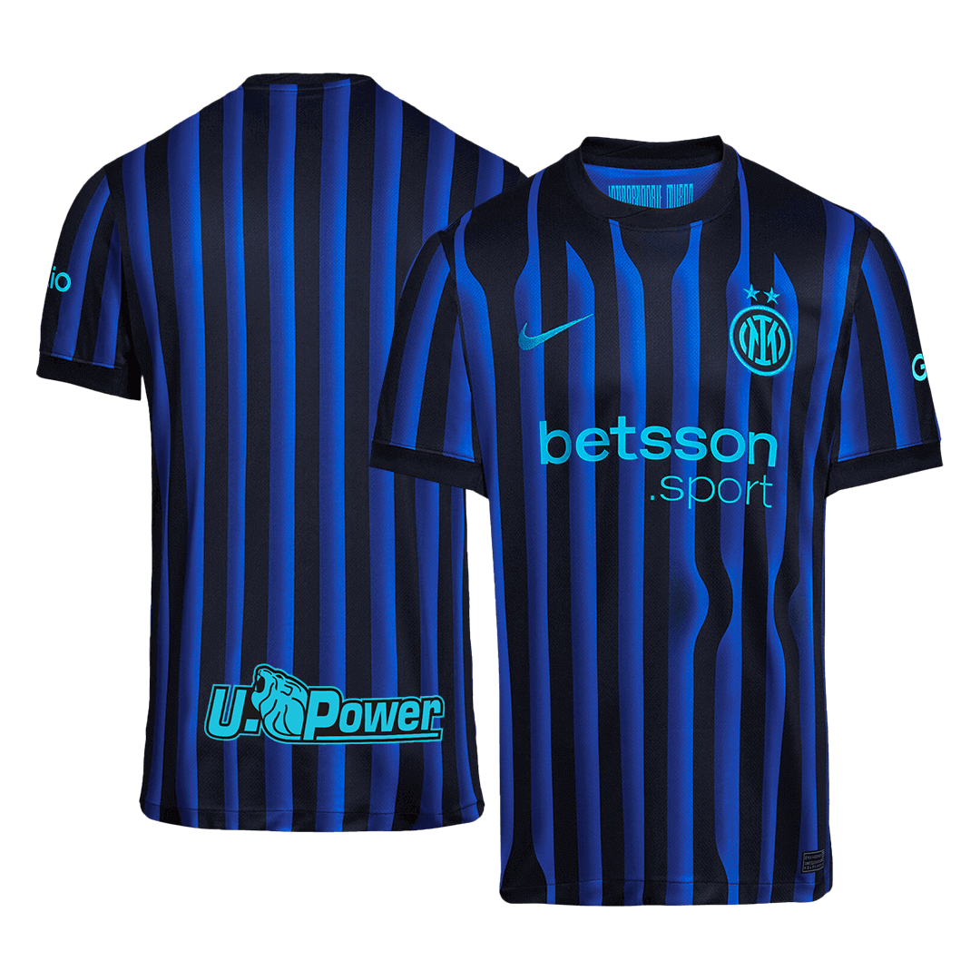 Inter Milan Home Soccer Jersey 2025/26 - Discount