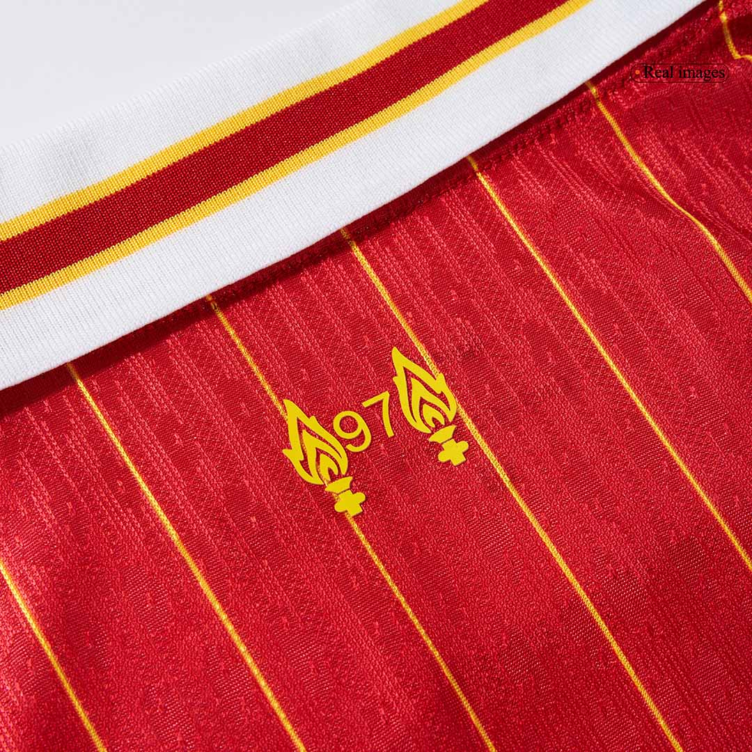 Authentic CHAMPIONS #20  Liverpool Home Soccer Jersey 2024/25 Red