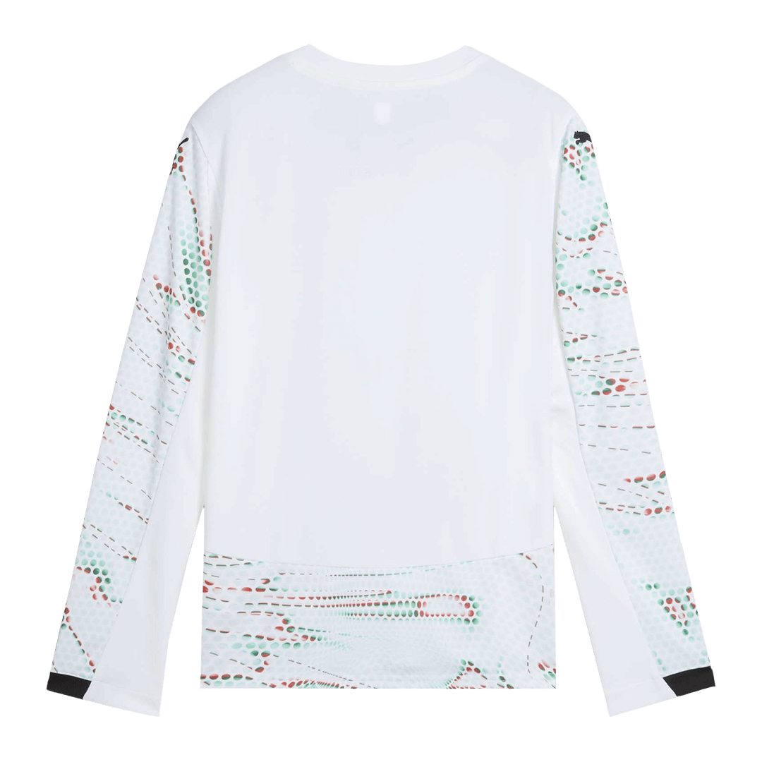 Portugal Away Long Sleeve Soccer Jersey 2025 White