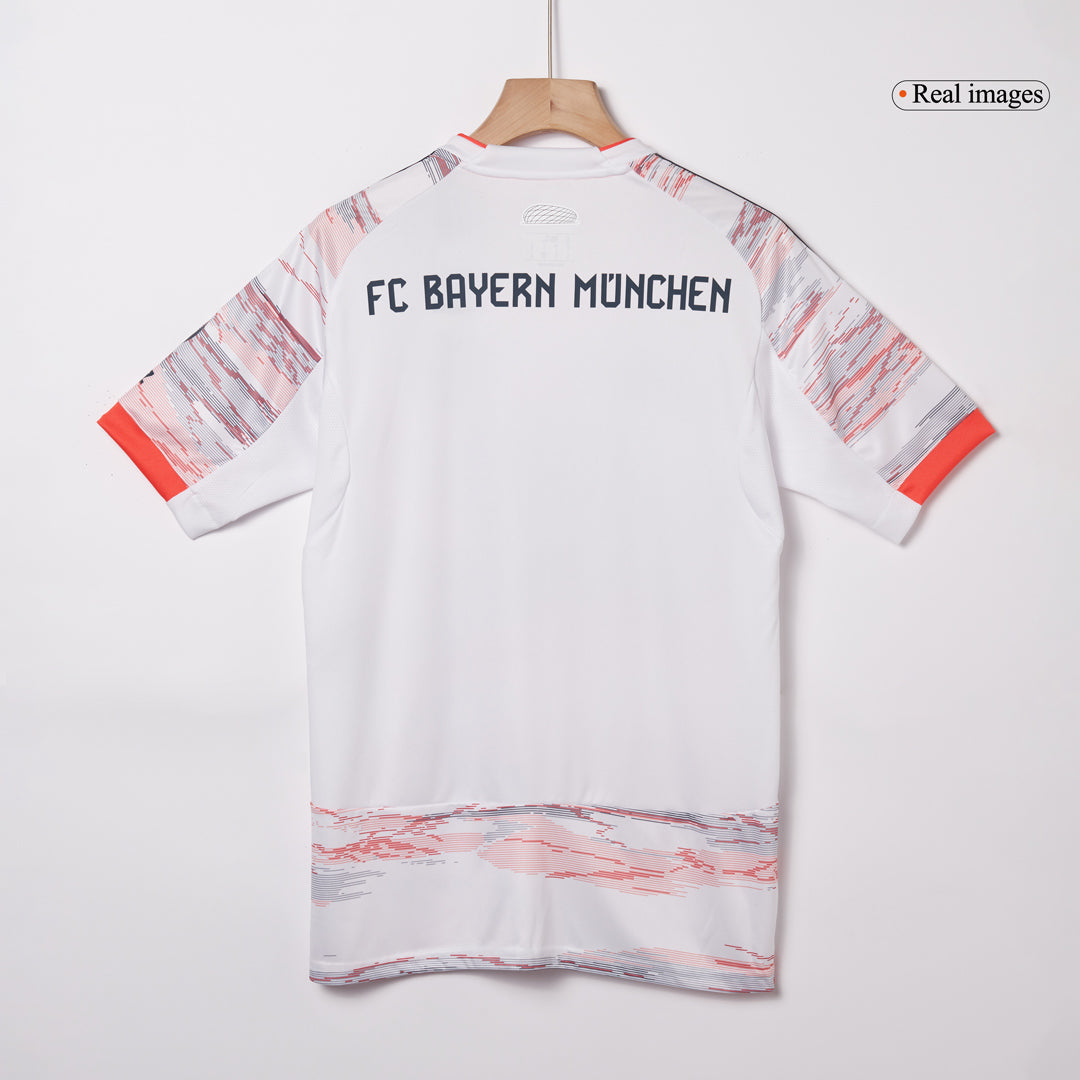 MÜLLER  #25 Bayern Munich Away Soccer Jersey 2025/26 White