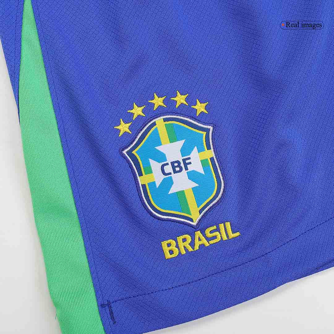 Brazil Home Soccer Shorts Copa America 2024