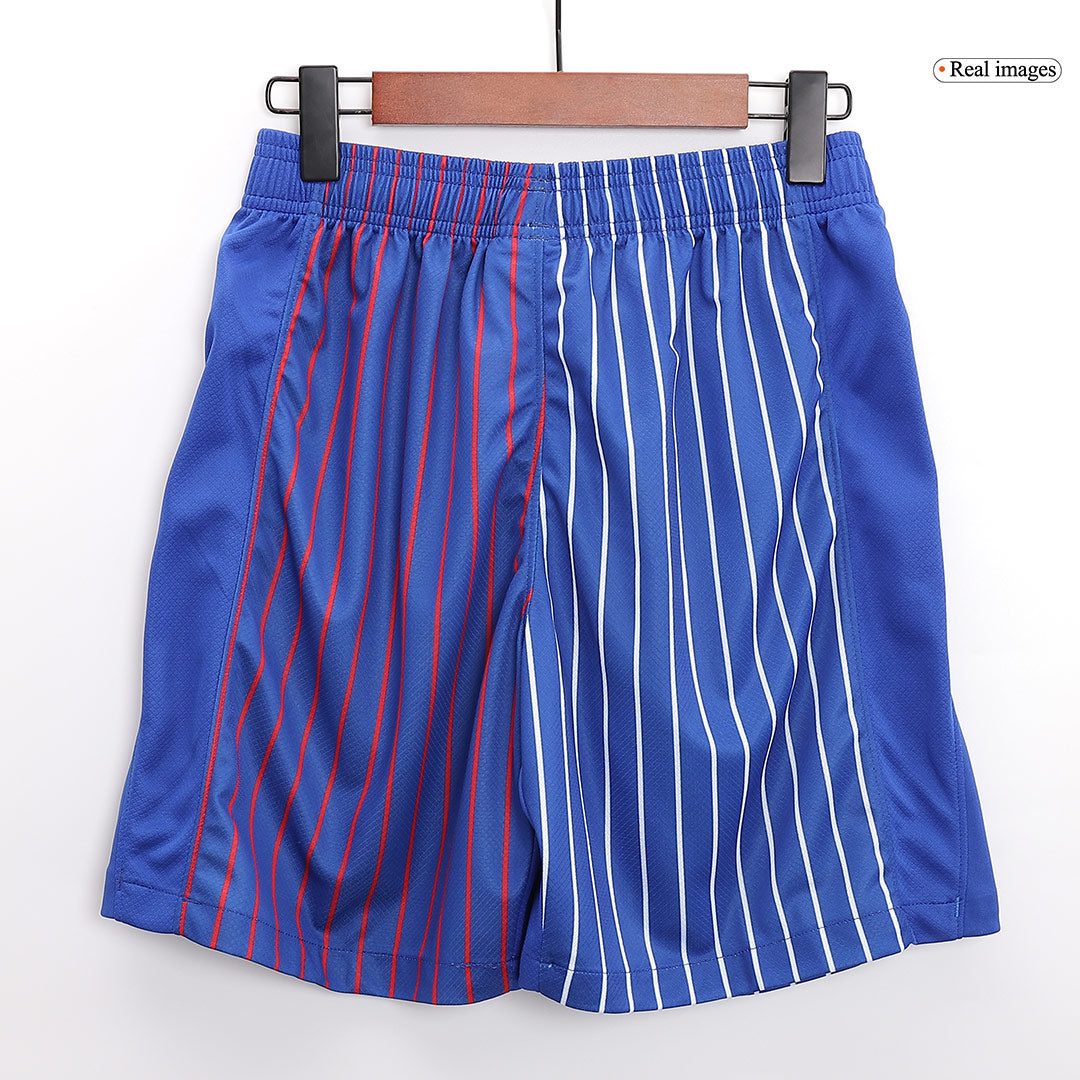 France Away Soccer Shorts Euro 2024