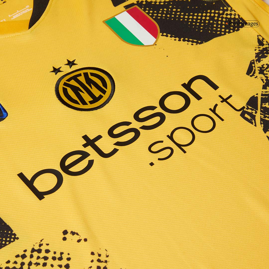 LAUTARO #10 Inter Milan Soccer Jersey Third Away Custom Shirt 2024/25