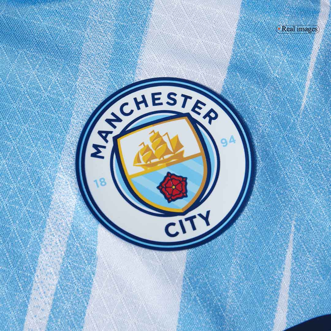 HAALAND #9 Manchester City Home Authentic Soccer Jersey 2025/26 - Club World Cup