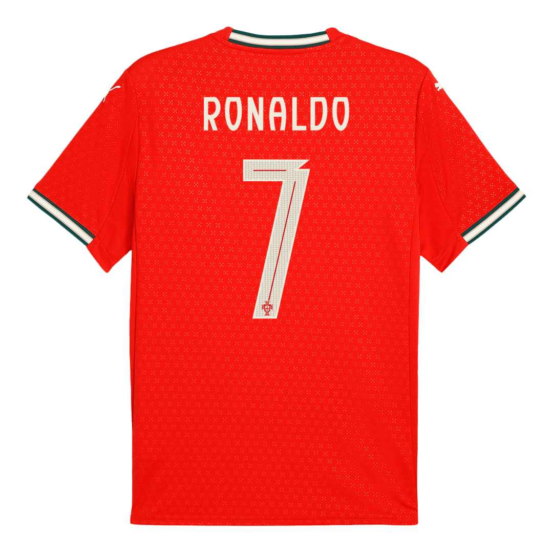 RONALDO #7 Portugal Home Soccer Jersey 2025