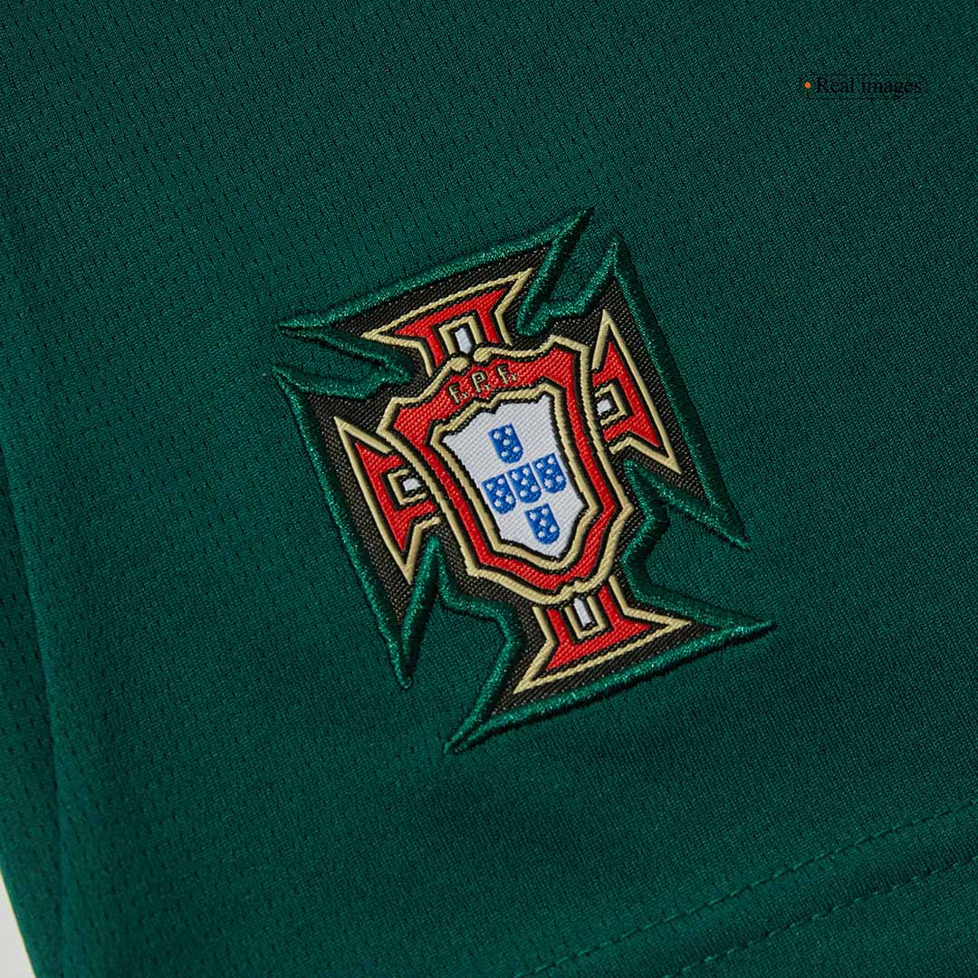 Portugal Home Soccer Shorts 2025