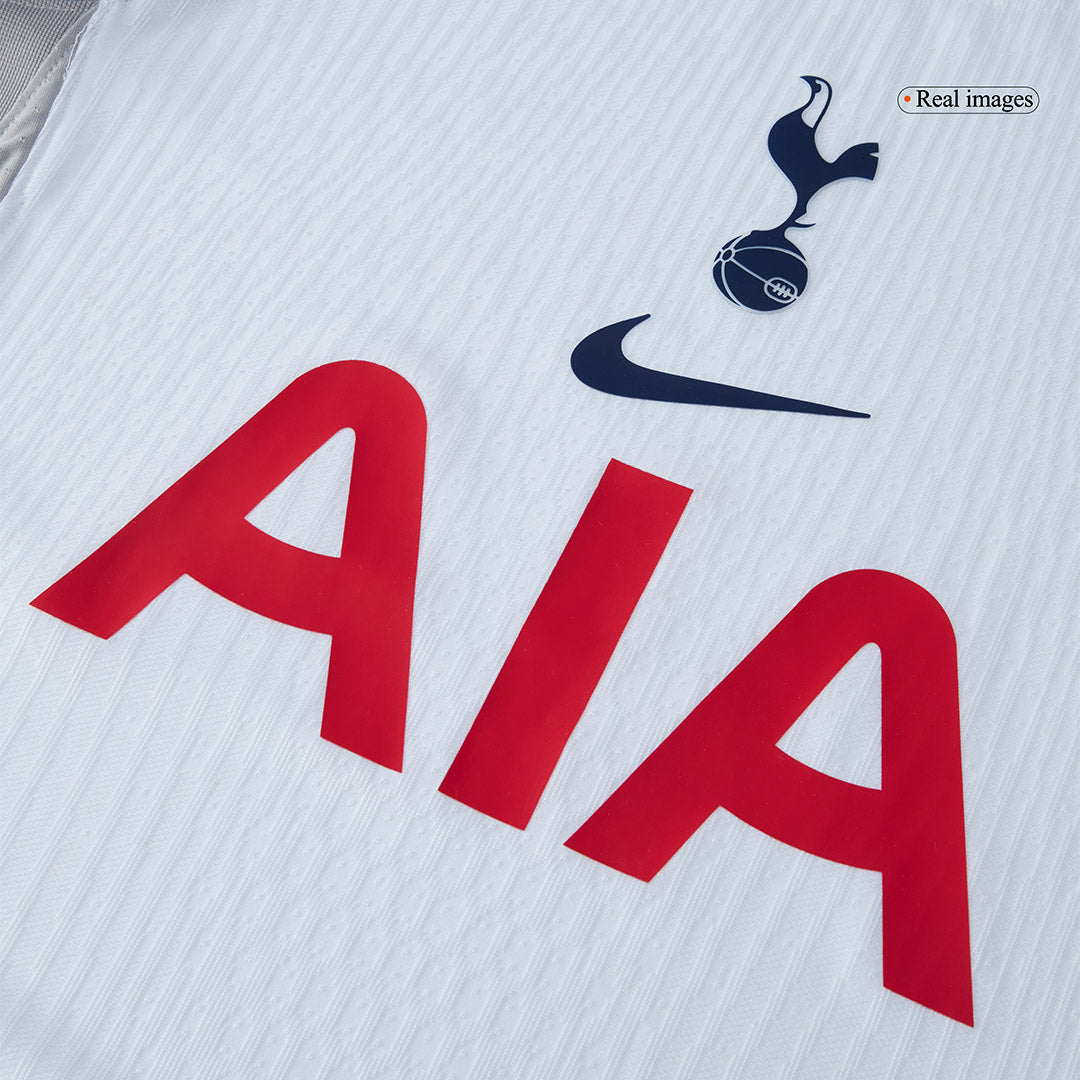 Authentic SON #7 Soccer Jersey Tottenham Hotspur Home Shirt 2025/26