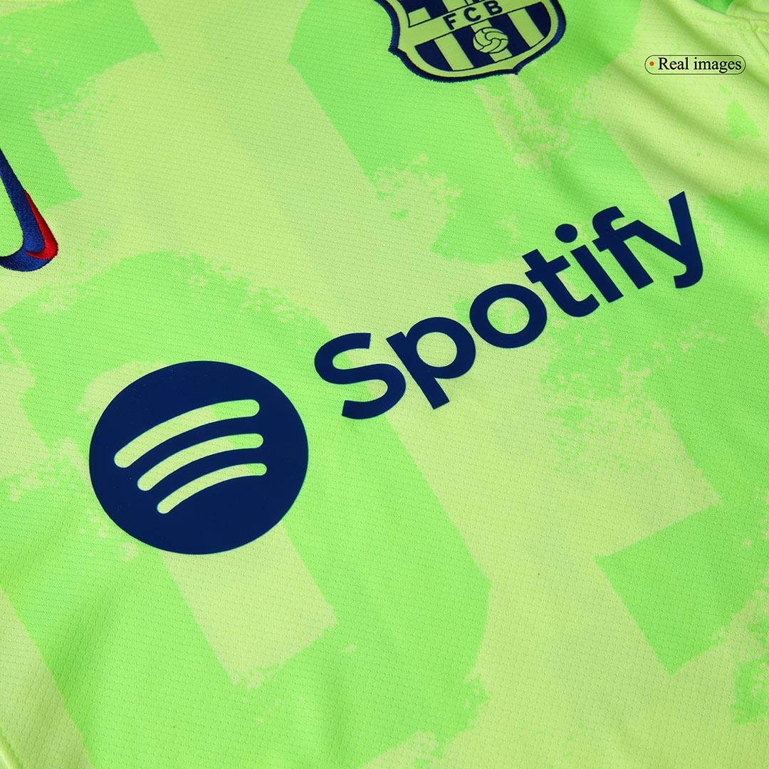 Barcelona Third Away Soccer Jersey Kit(Jersey+Shorts) 2024/25 - UCL