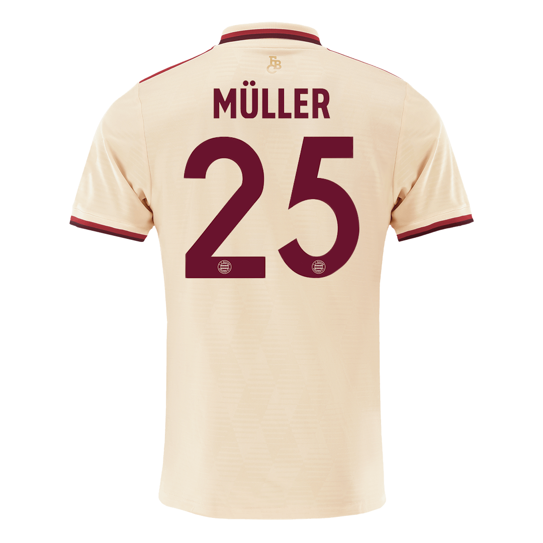 MÜLLER  #25 Bayern Munich Third Away Soccer Jersey 2024/25