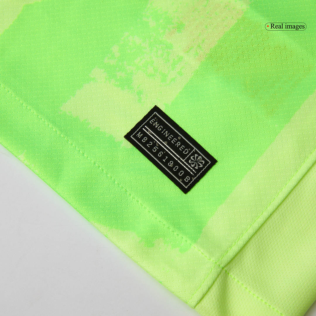 Barcelona Third Away Soccer Jersey Kit(Jersey+Shorts) 2024/25 - UCL (Spotify Logo Without Text)