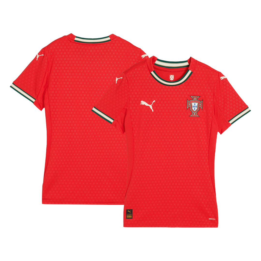 Women's Portugal Home Soccer Jersey 2025