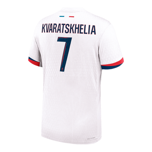 Authentic KVARATSKHELIA #7 Soccer Jersey PSG Away Shirt 2024/25