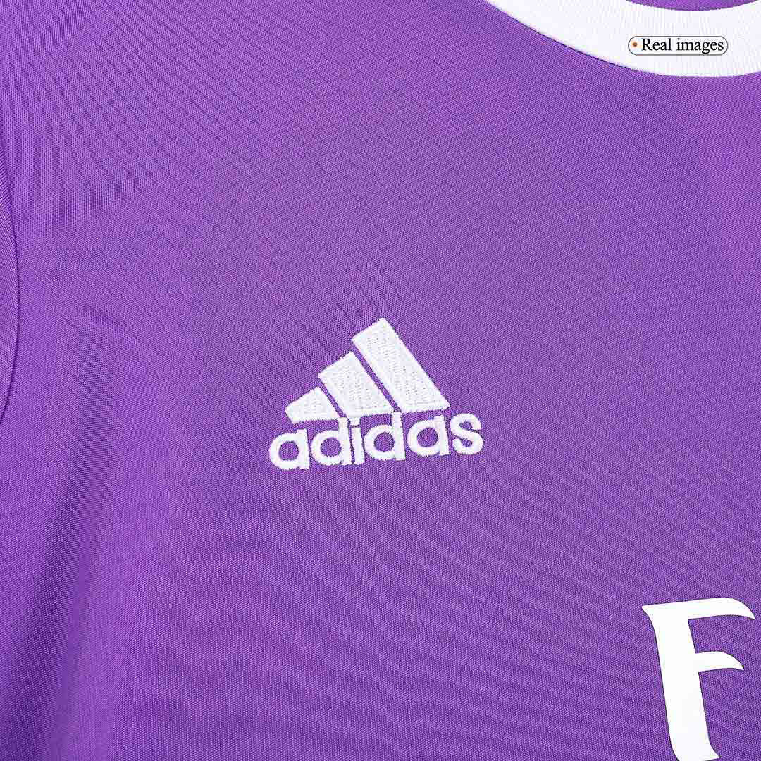 Retro BENZEMA #9 2016/17 Real Madrid Away Long Sleeve Soccer Jersey