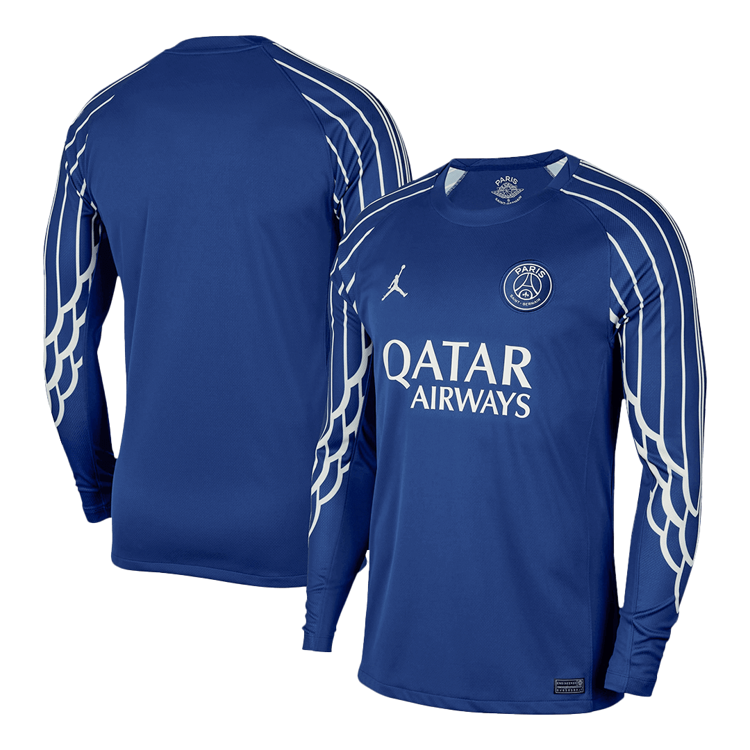 PSG Long Sleeve Jersey Fourth Away Football Shirt 2024/25