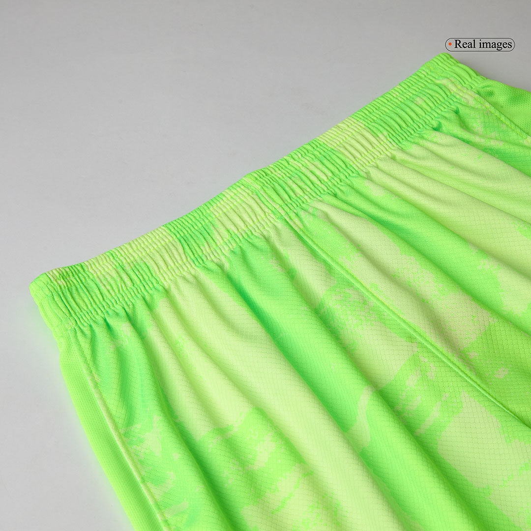 Barcelona Third Away Soccer Jersey Kit(Jersey+Shorts) 2024/25 - UCL (Spotify Logo Without Text)