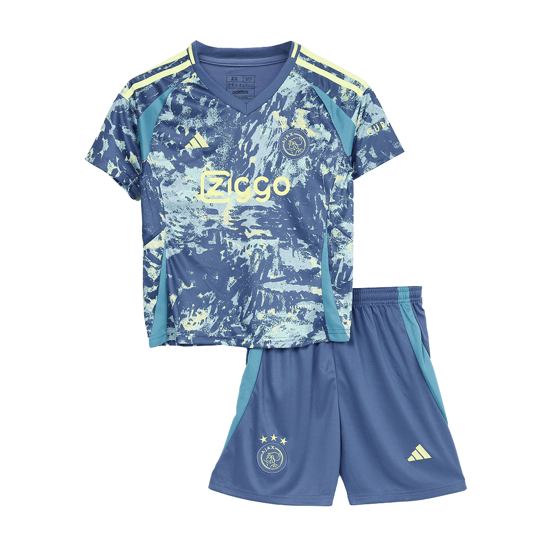Kids Ajax Away Soccer Kits 2024/25